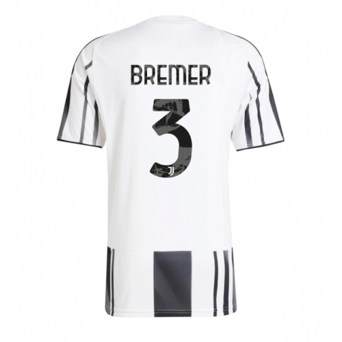 Billige Fotballdrakt Juventus Gleison Bremer #3 Replika Hjemmedrakt 2025-26 Kortermet Billige Fotballdrakt Juventus Gleison Bremer #3 Replika Hjemmedrakt 2025-26 Kortermet